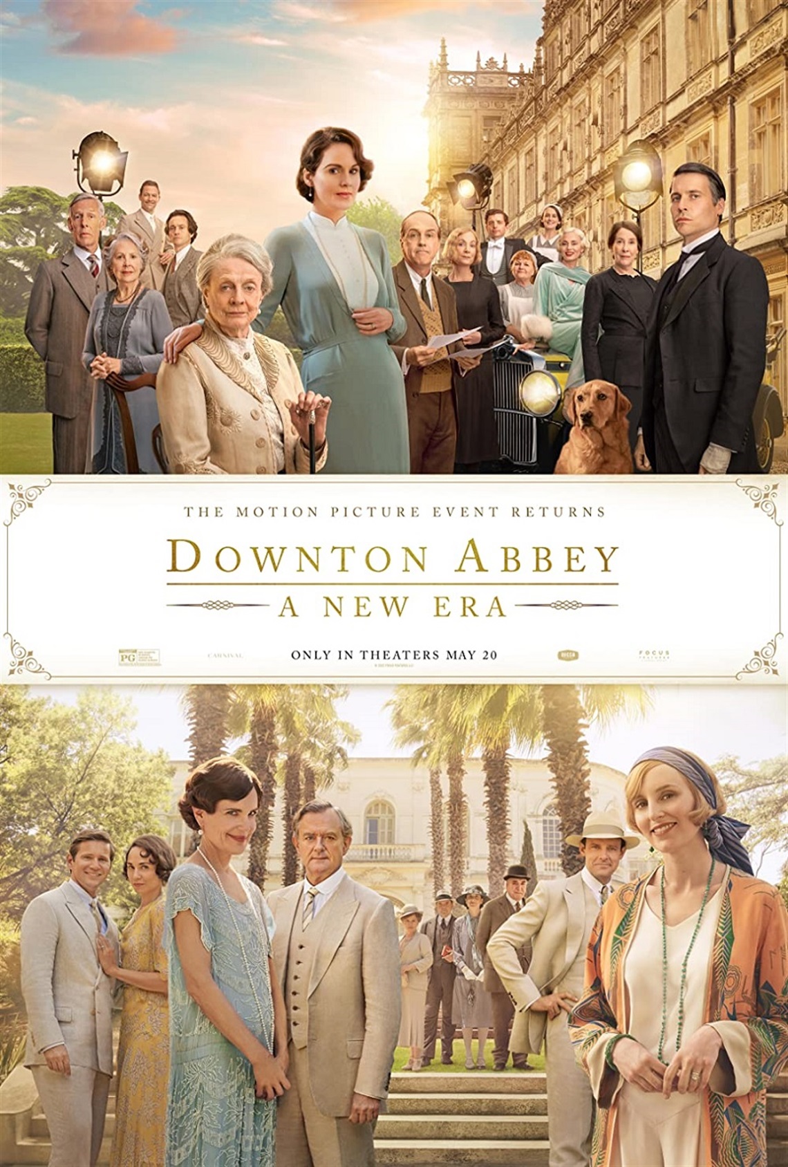 Movie poster of Downton Abbey: New Era