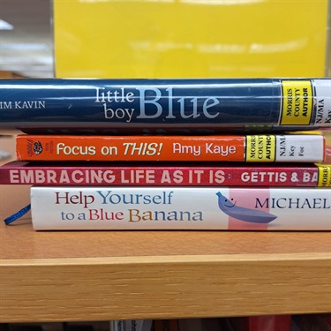 Book Spine Poetry Example 3