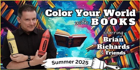 logo for brian richard color your world
