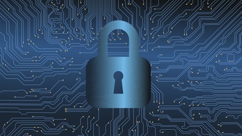 digital image of a lock