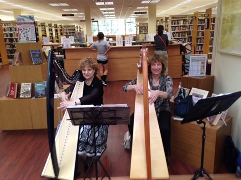 Harpists for Pease 2016 with Renee.JPG